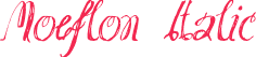 Moeflon Italic